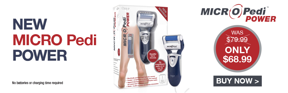 NEW! MICRO Pedi Power